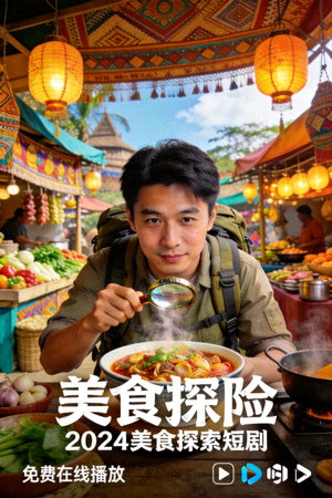 《美食探险》短剧海报 - 2024美食探索短剧，免费在线播放